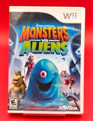 MONSTERS VS ALIENS (NINTENDO, WII, 2009) - Image 1 of 4