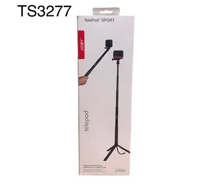 JOBY TelePod Sport Tripod or Extended Grip For GoPro Cam  (JB01657-BWW) - Image 1 of 4