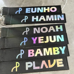 Kpop PLAVE Laser Schlüsselband Handygurt Taschenanhänger Schlüsselhalter Pumpen Sie die Lautstärke auf - Bild 1 von 9