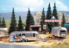 Walthers 949-2902 HO Camp Site With Two Trailers Kit