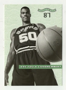David Robinson American Express Unused Rack Card Free Card Advertising Postcard - Picture 1 of 2