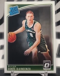 2018-19 Donruss Optic Donte DiVincenzo Rated Rookie #164 Bucks New York Knicks  - Picture 1 of 2