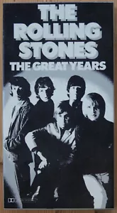 ROLLING STONES - THE GREAT YEARS (READERS DIGEST CROLA119) 1982 3x CASSETTE SET - Picture 1 of 4