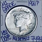 1921 P Silver Peace Dollar High Grade Coin U.S. Mint Hard Rare Key Date 7494