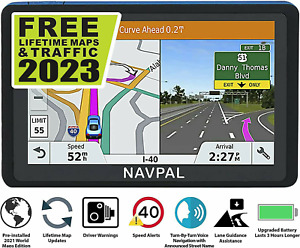 Car Truck Gps Navigation 7 Inch Touch Screen Garmin Maps Spoken Direction Navpal