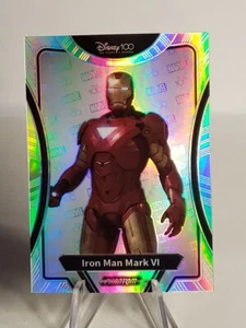 2023 Kakawow Marvel Phantom Disney 100 Silver Holo Iron Man Mark VI SP - Picture 1 of 2