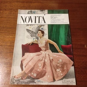 Novità Milano n. 10 agosto 1951 rivista di moda - Picture 1 of 6