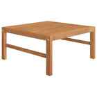 Vidaxl Garden Table 63x63x30 Cm Solid Teak Wood Sp