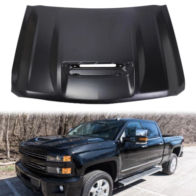 For Fits 2017 2018 2019 Chevrolet Silverado 2500 HD CAPA Hood Panel GM1230469 - Image 1 of 4