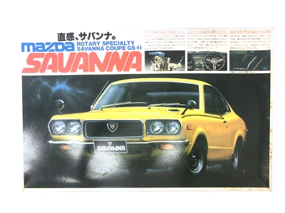 ※"Dal Giappone"Mazda Savanna Coupe GS-2 Scala 1:20 Model Kit "In Stock" - Immagine 1 di 4