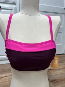 Top de natación de bikini Kona Sol borgoña para mujer talla S precio de venta sugerido por el fabricante $20 - Imagen 1 de 10