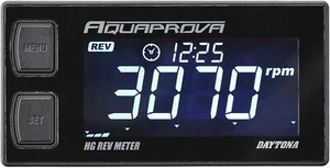 Daytona AQUAPROVA Motorcycle Tachometer Digital Waterproof Backlight HG Series - Picture 1 of 7