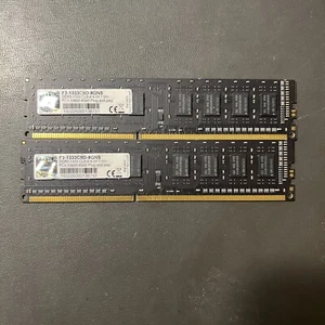 G.Skill F3-1333C9D-8GNS DDR3 RAM Kit 4Gx2 8GB Total - Picture 1 of 3