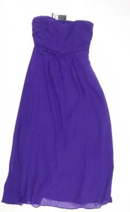 Debut Damen lila Polyester Ballkleid Größe 14 schulterfrei Reißverschluss - Detachabl - Bild 1 von 10