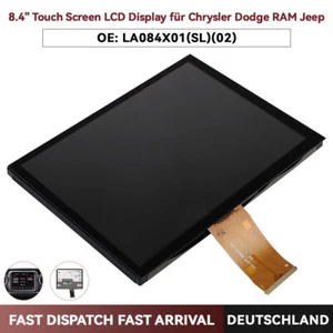 Pantalla táctil LCD de 8,4" Uconnect Radio Navegación para Jeep Grand RAM Dodge - Imagen 1 de 8