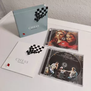 CHESS THE MUSICAL 2CD BOX BOOKLET + SLIPCASE SWEDISH ORIGINAL CAST ABBA RELATED - Picture 1 of 8