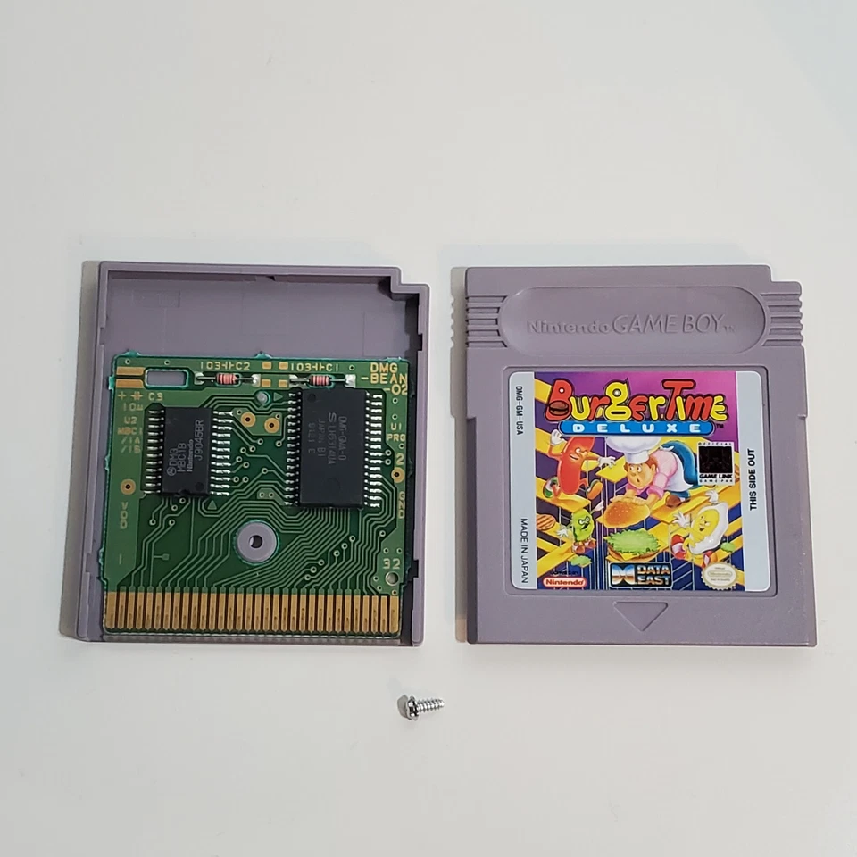 BurgerTime Deluxe (Nintendo Game Boy) Game Cartridge Only  Authentic & Tested - Image 1 of 4