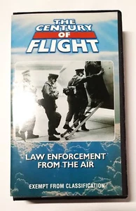 "TIME LIFE VIDEO" The Century Of Flight "LAW ENFORCEMENT FROM THE AIR" WAR VHS - Picture 1 of 2