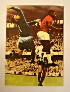 Heinerle Fußball Sammelbild 1959 Rookie Pele Brasilien WM 1958 geklebt guter Zus - Bild 1 von 5