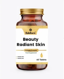 Suplemento de Colágeno Piel Radiante 2400mg -60T Tabletas con Ácido Hialurónico - Imagen 1 de 3