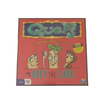 New Sealed Box Quelf Board Game The Original Unpredictable Party Game 2006 W - Image 1 of 4