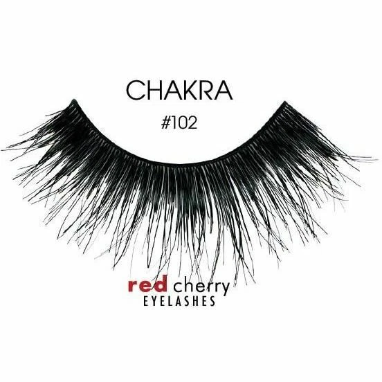Red Cherry #102 Lashes - 100% Human Hair False Eyelashes - High Quality Lashes! - Image 1 of 4