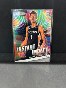 2023-24 Prizm Victor Wembanyama Instant Impact Rookie RC #3 Spurs - Foto 1 di 1