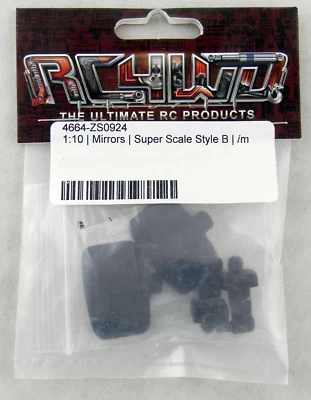 Super Scale 1/10 Rubber Mirror (Style B) - RC4WD #Z-S0924 - Image 1 of 3