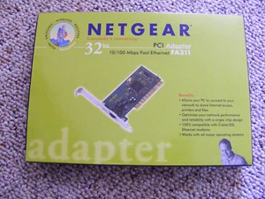 NETGEAR FA311 PCI INTERNET ADAPTER - Picture 1 of 2