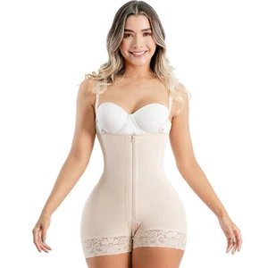 COLOMBIAN BUTT LIFTER STRAPLESS SHAPEWEAR POSTPARTUM DAILY USE REDUCE & MOLDEA - Picture 1 of 9