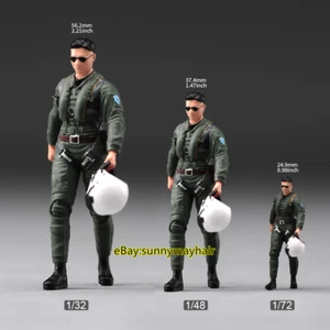 Figura Miniaturas Escena 1/48 Pilotos de combate Modernos Muñeca Wu Kwan Para Coches Vehículo - Imagen 1 de 6