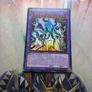 1X NM Clorless, Chaos King of Dark World - MZMI-EN014 - Super Rara 1° Edizione - Foto 1 di 1