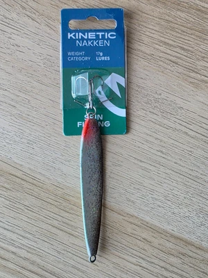Kinetic Nakken Küstenblinker Meerforellenblinker 17g Green Shimer Flash (1 v 6) - Bild 1 von 2