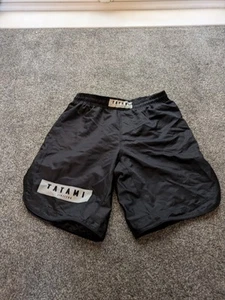Tatami Black Nogi MMA Grappling Shorts Very Good Condition Worn Once Xl - Picture 1 of 2