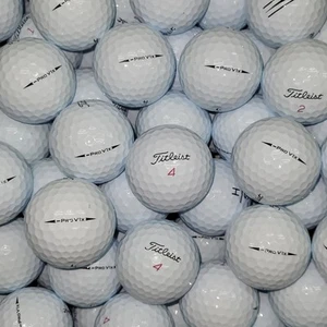 24 pelotas de golf Titleist - Pro V1x usadas tablero izquierdo Pro V1 X- 5A grado como nuevas AAAAA - Imagen 1 de 11