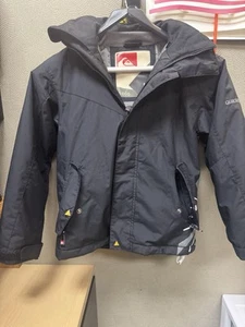 Quicksilver Quiktech 5000mm Snowboard Ski Jacket Youth Medium Removable Hood - Picture 1 of 21