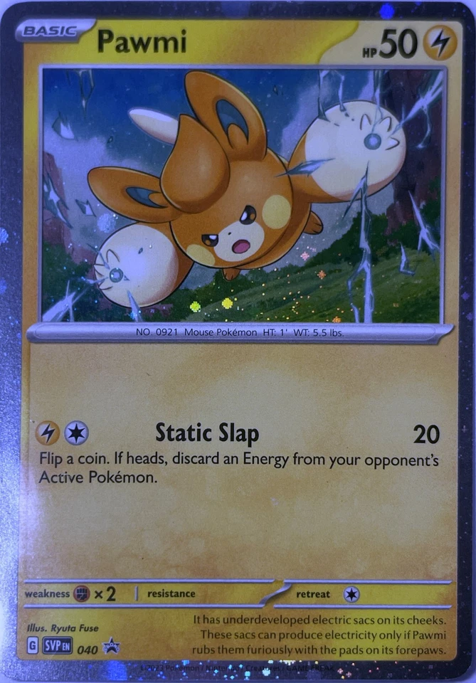 Pawmi - (Cosmos Holo) Promo SV: Scarlet & Violet Promo Cards 040 NM - Image 1 of 1