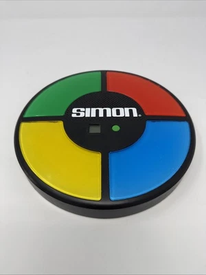 Simon Memory Electronic Game #1897 Hasbro 2013 Tested! Works! 9” - Image 1 of 4