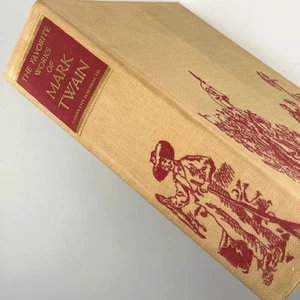 The Favorite Works of Mark Twain Revised Four Books Garden City Hardcover 1939 - Picture 1 of 10