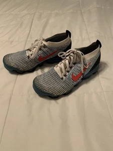 Nike Air Vapormax Flyknit 3 Mens Athletic Shoes 9 AJ6900-106 Running Photo Blue - Picture 1 of 8