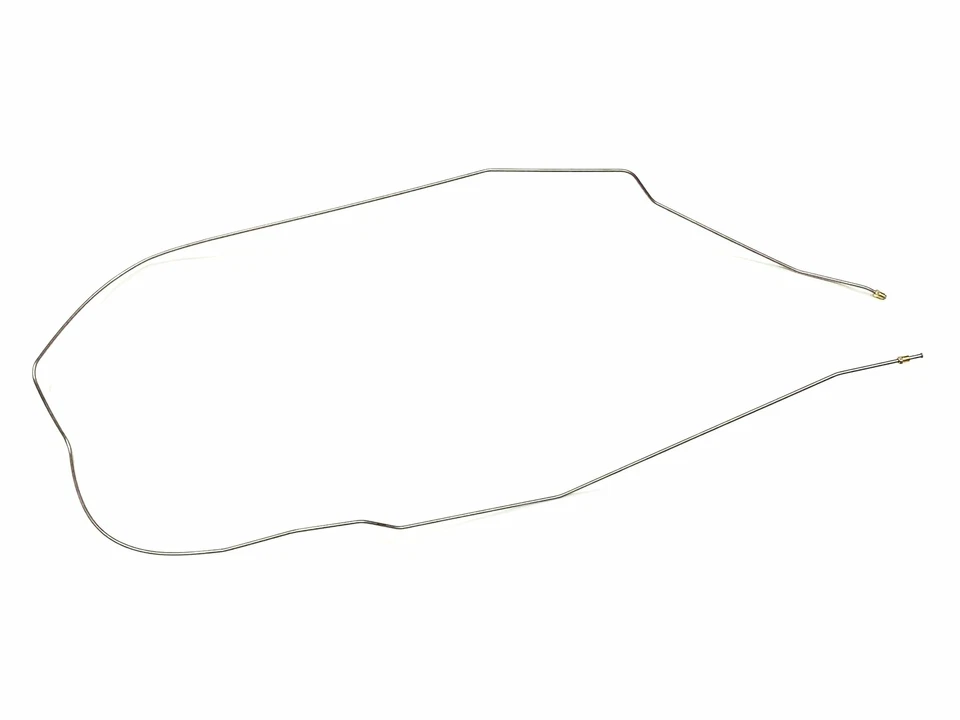 Línea de freno de acero recubierta de galfan prebent corre hacia abajo del lado del pasajero al eje trasero Foto 1 de 1