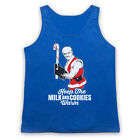 SANTA WITH UNOFFICIAL MUSCLES HOGAN XMAS CHRISTMAS FILM ADULTS VEST TANK TOP