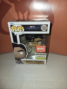Marvel #1302 Funko POP! Moon Knight: Unmasked *GITD* (MCC) - Picture 1 of 6