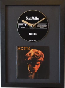 Scott Walker - Scott 4 - Framed CD and Art Clock - Special Gift Idea - Picture 1 of 3