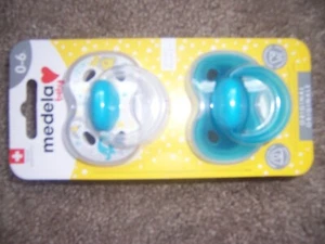 medela Baby Schnuller 0-6 Monate Tiere Blau Neu - Bild 1 von 1