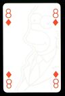 1 x playing card The Simpsons Homer - 8 of Diamonds S41