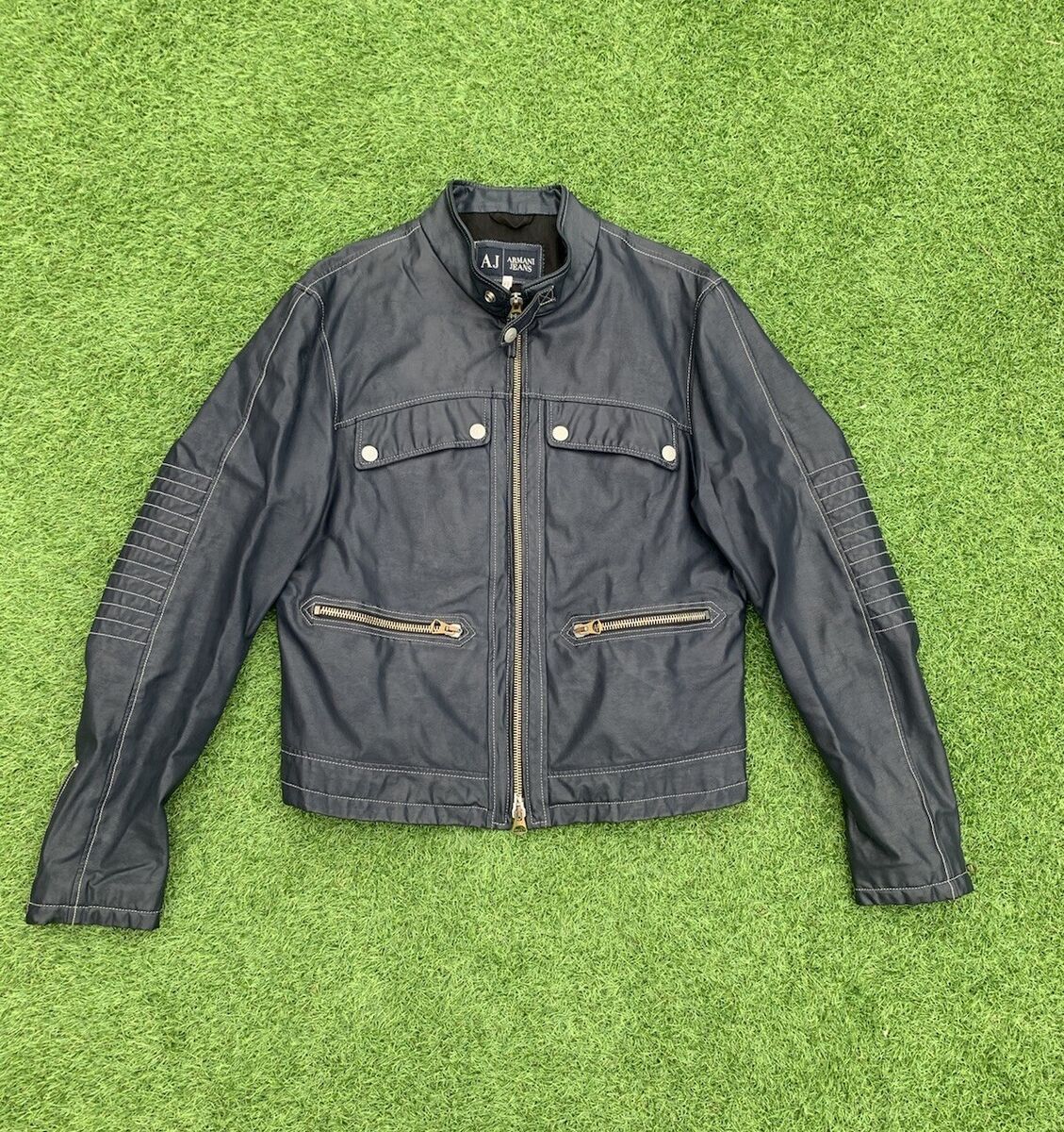 Armani Jeans Leather Outer Shell Coats, Jackets & Vests Armani Jeans Leather Outer Shell Coats, Jackets & Vests