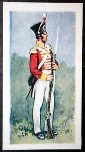 THE BEDFORDSHIRE AND HERTFORDSHIRE REGIMENT Vintage 1950's Card DE19M - Picture 1 of 2