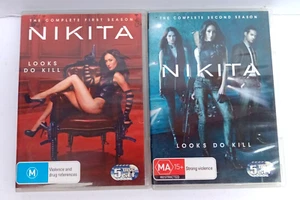 NIKITA: COMPLETE SEASONS ONE & TWO / TEN DISC DVD SET - GOOD CONDITION - Picture 1 of 7