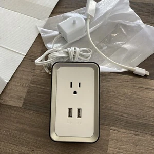 Sharper Image PLATEPOWER USB Wall Plate Charger TSI-609 /c - Picture 1 of 8
